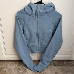 NWT Lululemon Scuba Full-Zip Cropped Hoodie - Sz 6